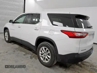 2021 Chevrolet Traverse LS z VIN 1GNERFKW4MJ138373, wystawiony jako Copart lot #56994505 z przebiegiem 64 609 mil mil oraz Czysty tytuł • Clean title. Historia ofert i sprzedaży dostępna na DreamBid. Obrazek 2.