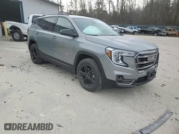 2024 GMC Terrain AT4 with VIN 3GKALYEG9RL267822, listed as a Copart auction lot 87405664 with 5,554 mi miles and Salvage Title. Bid and sale history available at DreamBid. Image 11.