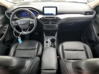2020 Ford Escape SE Sport Hybrid with VIN 1FMCU0BZ5LUB81201, listed as a Copart auction lot 54556585 with 62,284 mi miles and Salvage title. Bid and sale history available at DreamBid. Image 8.