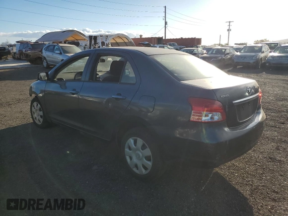 2007 Toyota Yaris with VIN JTDBT923171036425, listed as a Copart auction lot 78108974 with Not Provided miles and Non Repairable. Bid and sale history available at DreamBid. Image 2.