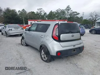 2018 Kia Soul with VIN KNDJN2A21J7505300, listed as a IAAI auction lot 41559693 with 62,726 mi miles. Bid and sale history available at carsss.com. Image 3.