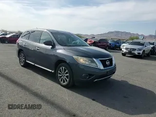 2014 Nissan Pathfinder S with VIN 5N1AR2MM6EC664002, listed as a Copart auction lot 58422385 with 173,711 mi miles and Salvage title. Bid and sale history available at DreamBid. Image 14.