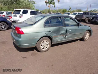 2003 Honda Civic LX with VIN 2HGES16553H532743, listed as a IAAI auction lot 41265149 with 90702 miles. Bid and sale history available at carsss.com. Image 4.