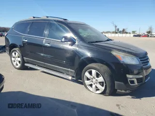 2016 Chevrolet Traverse LT with VIN 1GNKRGKD5GJ205025, listed as a Copart auction lot 87725195 with 134,178 mi miles and Salvage Title. Bid and sale history available at carsss.com. Image 4.