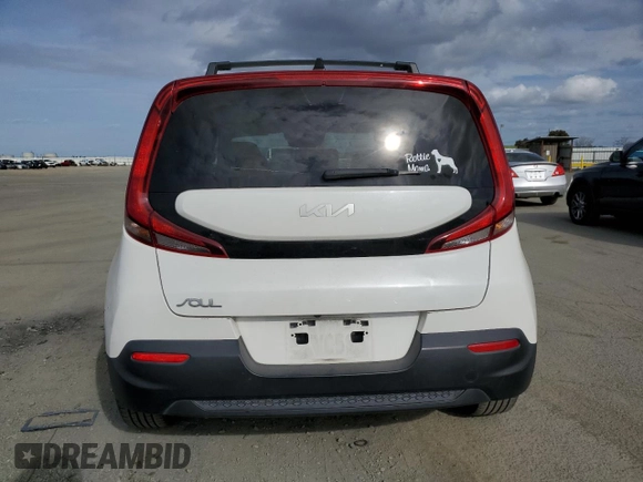2022 Kia Soul LX with VIN KNDJ23AU9N7161320, listed as a Copart auction lot 51283875 with 118,316 mi miles and Salvage Title. Bid and sale history available at DreamBid. Image 6.