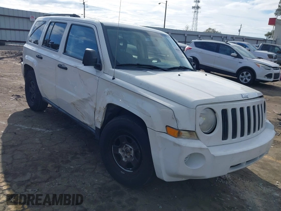 2007 Jeep Patriot Sport with VIN 1J8FT28WX7D372785, listed as a IAAI auction lot 40845970 with 200,000 mi miles and . Bid and sale history available at DreamBid. Image 1.