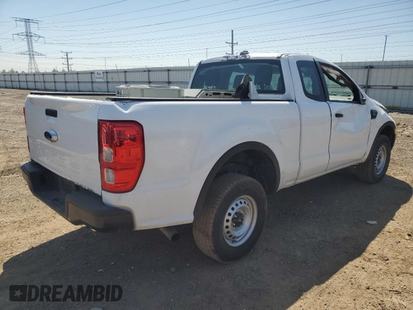 2022 Ford Ranger XL with VIN 1FTER1EH2NLD24900, listed as a Copart auction lot 56401535 with 85,452 mi miles and Salvage title. Bid and sale history available at DreamBid. Image 3.