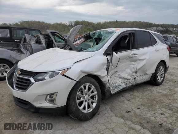 2018 Chevrolet Equinox LT with VIN 2GNAXSEV1J6173929, listed as a Copart auction lot 54554045 with 126,275 mi miles and Salvage Title. Bid and sale history available at carsss.com. Image 1.