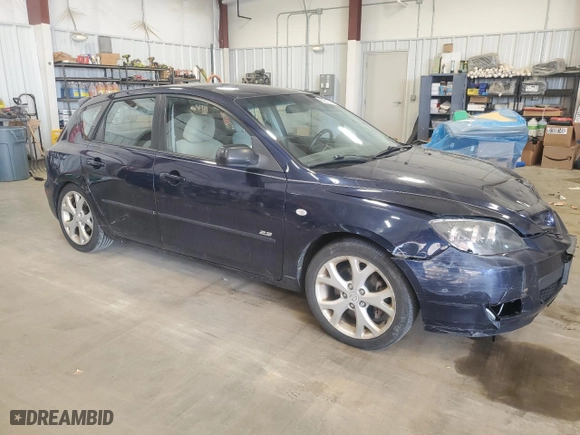 2009 Mazda Mazda3 s Touring with VIN JM1BK343X91187456, listed as a Copart auction lot 50317745 with 225,965 mi miles and Non Repairable. Bid and sale history available at carsss.com. Image 4.