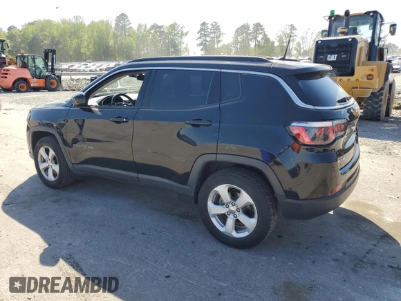 2018 Jeep Compass Latitude with VIN 3C4NJDBB8JT417492, listed as a Copart auction lot 50998975 with 141,975 mi miles and Salvage title. Bid and sale history available at DreamBid. Image 2.