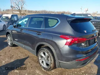 2021 Hyundai Santa Fe SE with VIN 5NMS1DAJXMH352741, listed as a IAAI auction lot 41273105 with 58,033 mi miles. Bid and sale history available at carsss.com. Image 3.