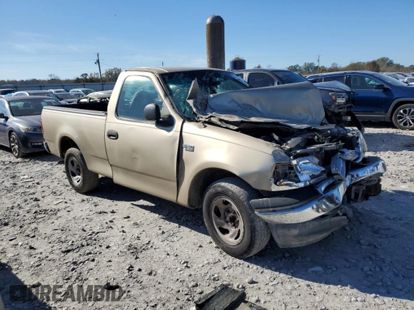 2002 Ford F-150 XL with VIN 1FTRX17L82NB58651, listed as a Copart auction lot 83628134 with Not provided miles and Salvage title. Bid and sale history available at DreamBid. Image 4.