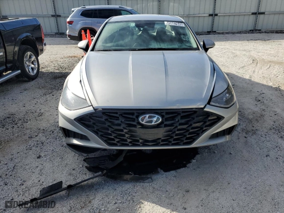 2020 Hyundai Sonata SEL with VIN 5NPEF4JA0LH027077, listed as a Copart auction lot 45607045 with 75,340 mi miles and Salvage Title. Bid and sale history available at carsss.com. Image 5.