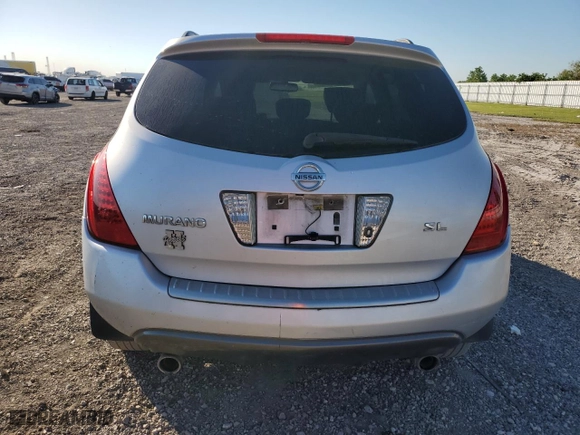 2006 Nissan Murano SL with VIN JN8AZ08T96W429494, listed as a Copart auction lot 73478544 with 0 mi miles and Salvage Title. Bid and sale history available at carsss.com. Image 6.
