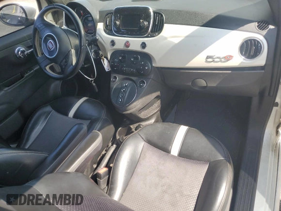 2016 FIAT 500e с VIN 3C3CFFGE4GT214183, выставлен на аукционе Copart как лот 62090065 с пробегом 52 844 миль миль и Чистый • Clean title. История ставок и продаж доступна на DreamBid. Изображение 8.