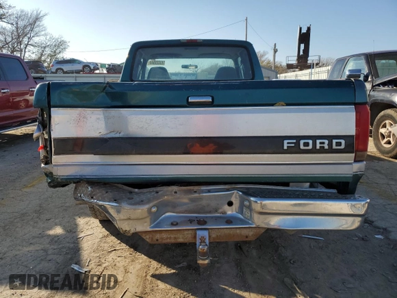 1996 Ford F-150 with VIN 1FTEX15N6TKA55105, listed as a Copart auction lot 83225844 with 206,760 mi miles and Salvage title. Bid and sale history available at DreamBid. Image 6.