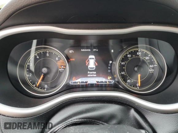 2016 Jeep Cherokee Limited z VIN 1C4PJMDB7GW271014, wystawiony jako Copart lot #57048865 z przebiegiem 173 990 mil mil oraz Szkoda całkowita • Salvage title. Historia ofert i sprzedaży dostępna na DreamBid. Obrazek 9.