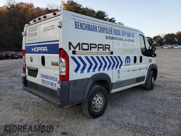 2014 Ram ProMaster Cargo with VIN 3C6TRVNG6EE116203, listed as a Copart auction lot 80209864 with 325,482 mi miles and Clean Title. Bid and sale history available at carsss.com. Image 3.