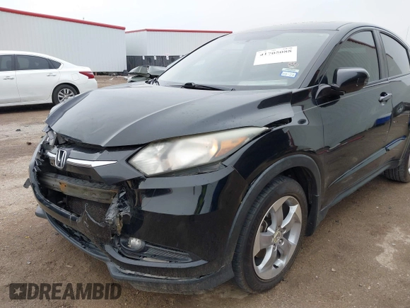2016 Honda HR-V EX with VIN 3CZRU5H54GM710173, listed as a IAAI auction lot 41705088 with 217,693 mi miles. Bid and sale history available at carsss.com. Image 6.