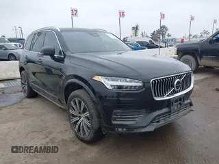 2023 Volvo XC90 Core with VIN YV4L12PV0P1917707, listed as a IAAI auction lot 42176889 with 34,195 mi miles and . Bid and sale history available at DreamBid. Image 1.