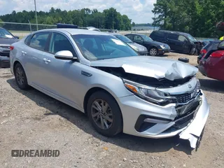 2019 Kia Optima LX with VIN 5XXGT4L3XKG345802, listed as a IAAI auction lot 42609317 with 74,664 mi miles and . Bid and sale history available at DreamBid. Image 1.
