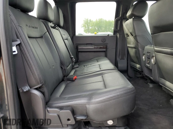 2015 Ford F-250 Lariat with VIN 1FT7W2BT4FEA24992, listed as a Copart auction lot 57040065 with 151,573 mi miles and Salvage title. Bid and sale history available at DreamBid. Image 10.