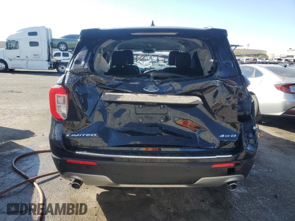 2024 Ford Explorer Limited with VIN 1FMSK8FH4RGA30066, listed as a Copart auction lot 73882964 with 15,787 mi miles and Clean Title. Bid and sale history available at carsss.com. Image 6.