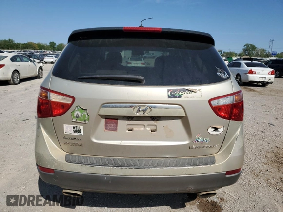 2008 Hyundai Veracruz GLS z VIN KM8NU13C08U052315, wystawiony jako Copart lot #53196095 z przebiegiem 268 997 mil mil oraz Szkoda całkowita • Salvage title. Historia ofert i sprzedaży dostępna na DreamBid. Obrazek 6.