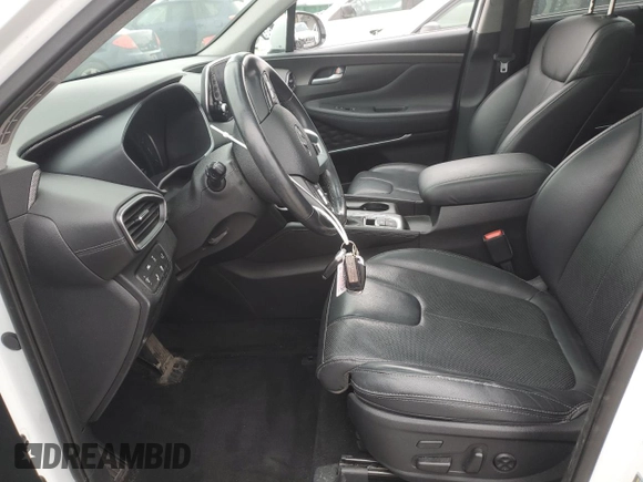 2020 Hyundai Santa Fe Limited with VIN 5NMS5CAD7LH297771, listed as a Copart auction lot 49470915 with 87,407 mi miles and Non Repairable. Bid and sale history available at carsss.com. Image 7.