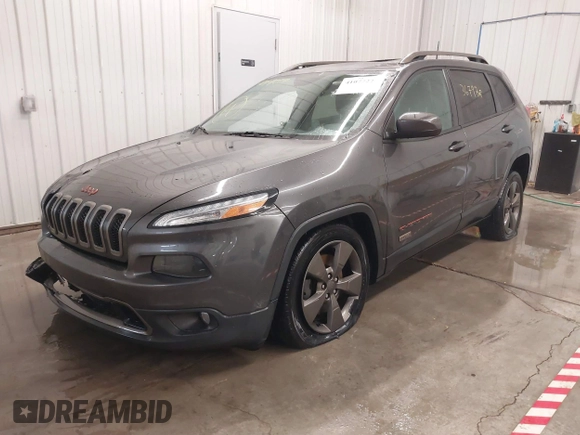2017 Jeep Cherokee Latitude with VIN 1C4PJLCS9HW510429, listed as a IAAI auction lot 41077227 with 36,797 mi miles and . Bid and sale history available at DreamBid. Image 17.