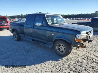 1994 Ford F-150 with VIN 1FTEX15H6RKB90443, listed as a Copart auction lot 75481384 with 136,168 mi miles and Salvage Title. Bid and sale history available at carsss.com. Image 4.