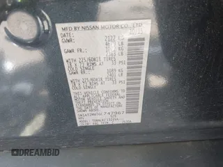 2016 Nissan Rogue SV z VIN 5N1AT2MV7GC747967, wystawiony jako IAAI lot #42231369 z przebiegiem 98 945 mil mil oraz . Historia ofert i sprzedaży dostępna na DreamBid. Obrazek 9.