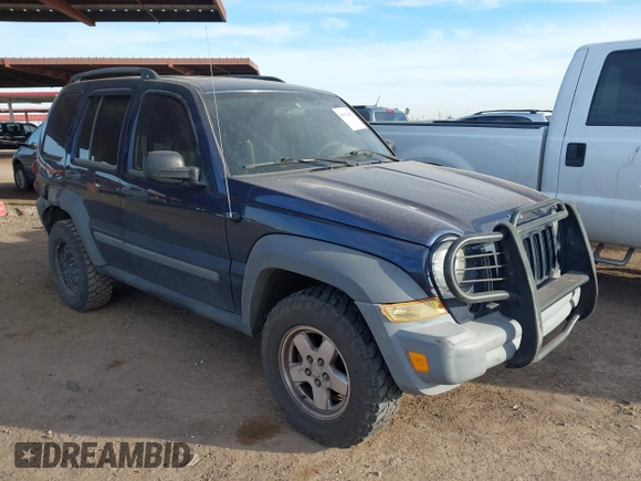 2006 Jeep Liberty Sport with VIN 1J4GL48536W107539, listed as a IAAI auction lot 41612491 with 121,459 mi miles and . Bid and sale history available at carsss.com. Image 1.