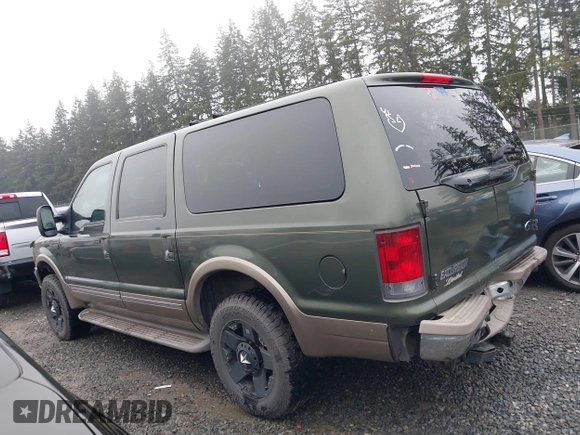 2002 Ford Excursion Limited с VIN 1FMNU43S02ED21911, выставлен на аукционе IAAI как лот 41318676 с пробегом 423 528 миль миль и . История ставок и продаж доступна на DreamBid. Изображение 14.