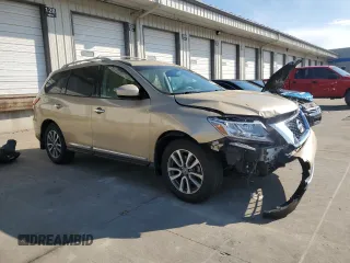 2013 Nissan Pathfinder SV with VIN 5N1AR2MM4DC674655, listed as a Copart auction lot 56116005 with 175,393 mi miles and Salvage title. Bid and sale history available at DreamBid. Image 4.