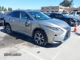 2017 Lexus RX with VIN 2T2BZMCA7HC123303, listed as a IAAI auction lot 41949677 with 25,193 mi miles. Bid and sale history available at carsss.com. Image 1.