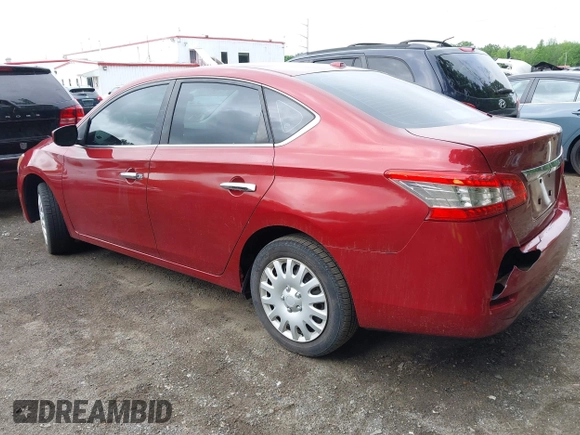 2015 Nissan Sentra SV with VIN 3N1AB7AP4FY217717, listed as a IAAI auction lot 42233221 with 174,320 mi miles and . Bid and sale history available at DreamBid. Image 3.