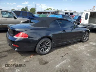 2005 BMW 6 Series 645Ci with VIN WBAEK73495B327903, listed as a Copart auction lot 69630094 with 150,559 mi miles and Salvage Title. Bid and sale history available at carsss.com. Image 3.