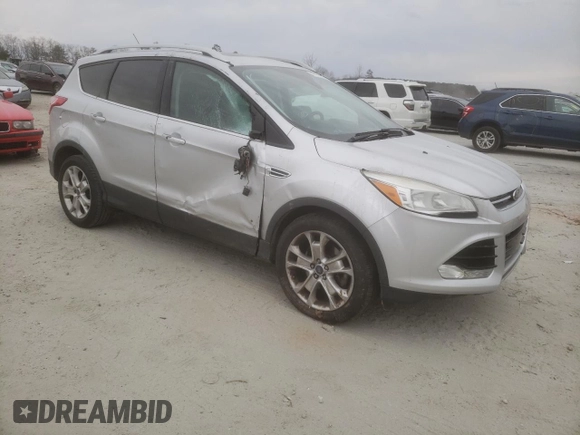 2016 Ford Escape Titanium with VIN 1FMCU9J95GUA34579, listed as a Copart auction lot 47172325 with 107,738 mi miles and Salvage Title. Bid and sale history available at carsss.com. Image 4.