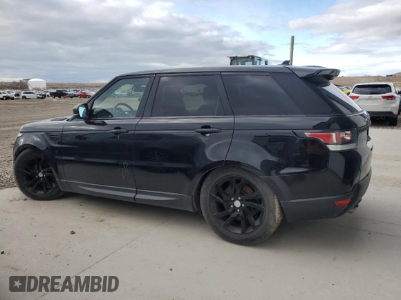 2016 Land Rover Range Rover Sport HSE with VIN SALWR2PF8GA119370, listed as a Copart auction lot 45590635 with 121,233 mi miles and Clean title. Bid and sale history available at DreamBid. Image 2.