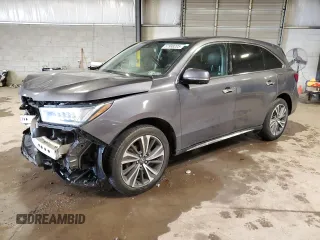 2018 Acura MDX Technology z VIN 5J8YD4H51JL025277, wystawiony jako Copart lot #57998205 z przebiegiem 79 313 mil mil oraz Szkoda całkowita • Salvage title. Historia ofert i sprzedaży dostępna na DreamBid. Obrazek 1.