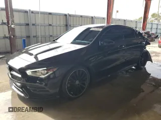 2021 Mercedes-Benz CLA 250 with VIN W1K5J4GB7MN151966, listed as a Copart auction lot 82543403 with 30,116 mi miles and . Bid and sale history available at DreamBid. Image 1.