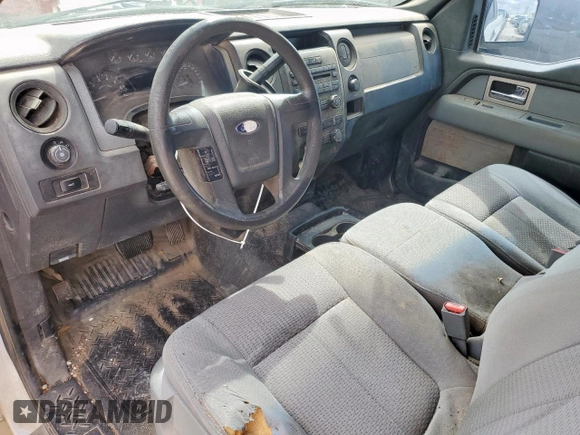 2011 Ford F-150 XL with VIN 1FTMF1CM5BFB42624, listed as a Copart auction lot 51001345 with 271,559 mi miles and Clean Title. Bid and sale history available at DreamBid. Image 8.