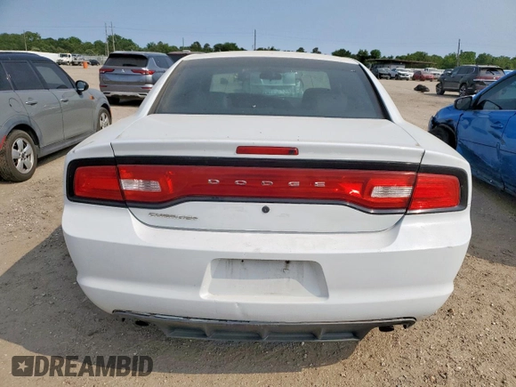 2014 Dodge Charger Police with VIN 2C3CDXAT8EH198935, listed as a Copart auction lot 58036585 with 173,702 mi miles and Clean title. Bid and sale history available at DreamBid. Image 6.