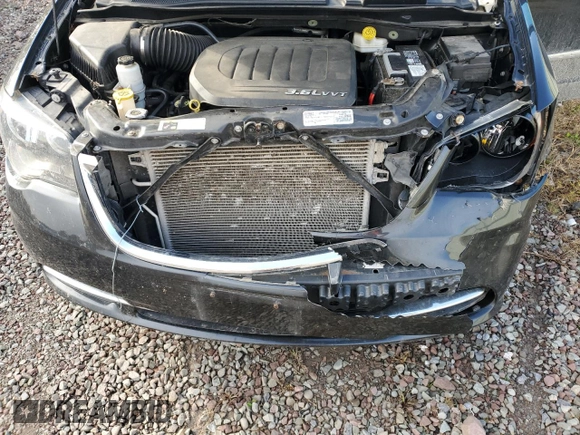 2016 Chrysler Town & Country S with VIN 2C4RC1HG1GR232709, listed as a Copart auction lot 76556804 with 128,518 mi miles and Salvage Title. Bid and sale history available at carsss.com. Image 12.