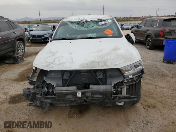 2021 Dodge Durango SXT with VIN 1C4RDHAG5MC555228, listed as a Copart auction lot 59119935 with Not provided miles and Salvage title. Bid and sale history available at DreamBid. Image 5.