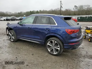 2021 Audi Q3 S line Premium Plus with VIN WA1EECF38M1001871, listed as a Copart auction lot 39747293 with 29,219 mi miles. Bid and sale history available at carsss.com. Image 2.