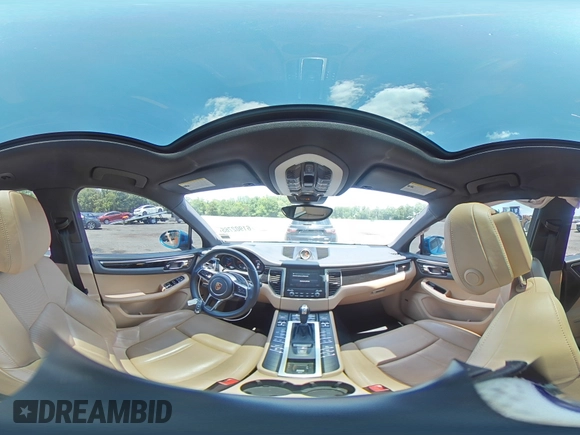 2017 Porsche Macan with VIN WP1AA2A50HLB09445, listed as a Copart auction lot 61902765 with 49,091 mi miles and Salvage title. Bid and sale history available at DreamBid. Image 15.