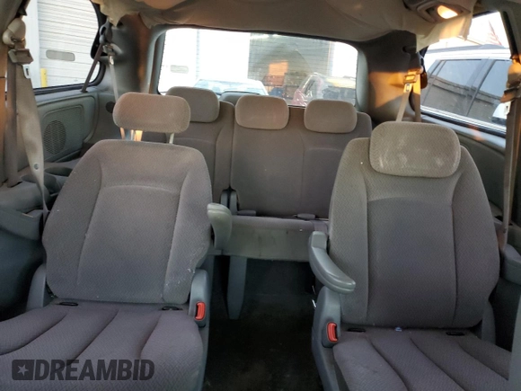 2007 Chrysler Town & Country LWB Touring with VIN 2A4GP54LX7R166984, listed as a Copart auction lot 87161504 with 301,005 mi miles and Salvage Title. Bid and sale history available at carsss.com. Image 10.