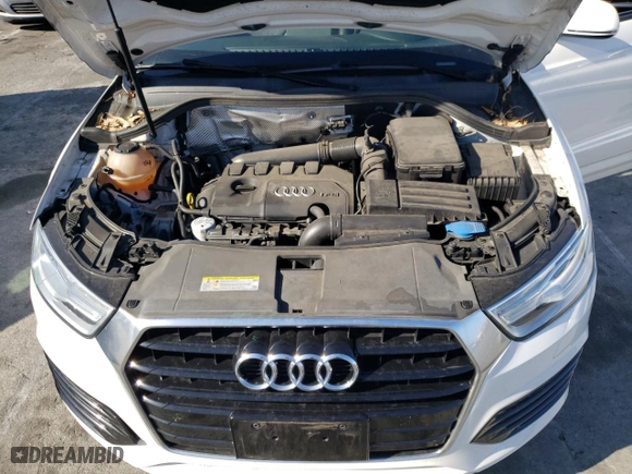 2018 Audi Q3 Premium with VIN WA1BCCFS3JR024391, listed as a Copart auction lot 49513295 with 23662 miles and Salvage Title. Bid and sale history available at carsss.com. Image 11.